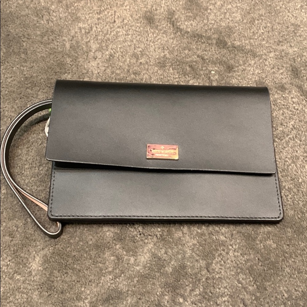 Kate Spade Putnam Drive slim Wristlet -Black/dolce